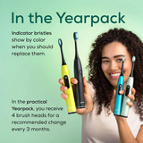 Beurer SC Têtes de brosse Premium Whiten Green Planet, Tête brosse à dent électrique Noir