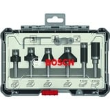 Bosch 2 607 017 469 Fraiseuse Carbone, Bois, 3,5 cm, 2,5 cm, Noir, Acier inoxydable