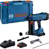 Bosch GNB 18V-40 Cloueuse Batterie, Clouteuse Bleu/Noir, Cloueuse, Magasin droit, Noir, Bleu, 1,3 cm, 4 cm, 96 dB