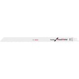 Bosch S 1222 VF Lames de scie sauteuse, à chantourner et sabre, Lame de scie Plastique renforcé en fibre de verre, Métal, Tôle métallique, Bois avec clous, 1,8 mm, 2,6 mm