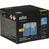Braun CCR6 Cartouche de nettoyage Cartouche de nettoyage, Bleu, Braun, Braun Clean&Charge, Box, 6 pièce(s)
