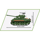 COBI Sherman M4A2E8(76)W, Jouets de construction 