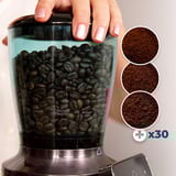 Cecotec 1805, Moulin à café Acier inoxydable/Noir