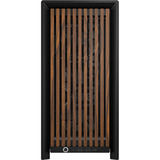 Corsair FRAME 4000D WOOD RS boîtier midi tower Noir/bois | 2x USB-A | 1x USB-C | RGB | Verre Trempé