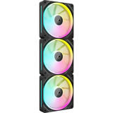 Corsair iCUE LINK LX120 RGB Triple Reconditionné ventilateurs de boîtier Noir, 3 pièces, 120 x 120 x 25 mm, PWM