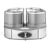 Cuisinart Machine à crème glacée acier inoxydable brossé