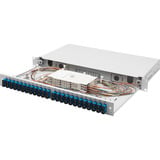 Digitus Boîte de fusion fibre optique, 1U, équipée, 24x SC DX, OS2, Boîte de raccordement 