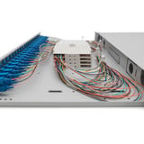Digitus Boîte de fusion fibre optique, 1U, équipée, 24x SC DX, OS2, Boîte de raccordement 