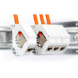 Digitus Câble d'installation professionnel Cat.7 S/FTP simplex, B2ca Orange