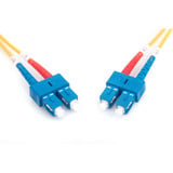 Digitus Câble de raccordement LWL, duplex, connecteur SC > SC, monomode OS2 Jaune