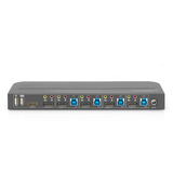 Digitus Commutateur KVM DisplayPort 4 ports, Switch KVM 