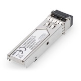 Digitus Module mini GBIC (SFP), 1,25 Gbit/s, 0,55 km, Émetteur-récepteur 1,25 Gbit/s, 0,55 km, Fibre optique, SFP, LC, 50/125 µm, SX, 500 m