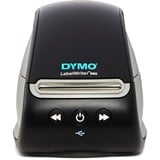 Dymo LabelWriter 550 imprimante d'étiquettes | Étiqueteuse avec impression thermique directe | Reconnaissance automatique des étiquettes | Imprime les étiquettes d'adressed'expédition et plus Noir/gris, Thermique directe, 300 x 300 DPI, Avec fil, Noir, Gris