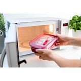Emsa 517775 boîte hermétique alimentaire 1,2 L Rouge, Transparent 1 pièce(s) Rouge, 1,2 L, Rouge, Transparent, Polypropylène (PP), Élastomère thermoplastique (TPE), Allemagne, 163 mm, 225 mm