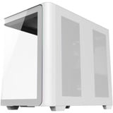 FSP M580PLUS Midi Tower Blanc, boîtier pc Blanc | 2x USB-A | 1x USB-C | RGB | Window