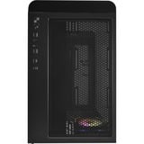FSP M580-BA Midi Tower Noir, boîtier pc Noir | 2x USB-A | 1x USB-C | RGB | Window