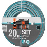 GARDENA 18008-20 tuyau d'arrosage 20 m Au-dessus du sol Bleu, Gris Gris/Turquoise, 20 m, Au-dessus du sol, Bleu, Gris, 22 bar, 1,3 cm