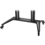 HAGOR BrackIT Stand HD XXL 3,05 m (120") Noir, Stand system Noir, 140 kg, 165,1 cm (65"), 3,05 m (120"), 1000 x 600 mm, 1250 - 1600 mm, -5 - 10°