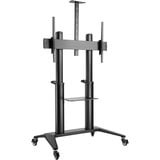 HAGOR BrackIT Stand HD XXL 3,05 m (120") Noir, Système de support Noir, 140 kg, 165,1 cm (65"), 3,05 m (120"), 1000 x 600 mm, 1250 - 1600 mm, -5 - 10°