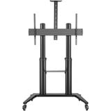 HAGOR BrackIT Stand HD XXL 3,05 m (120") Noir, Système de support Noir, 140 kg, 165,1 cm (65"), 3,05 m (120"), 1000 x 600 mm, 1250 - 1600 mm, -5 - 10°