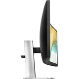 HP Series 5 Pro Écran de conférence WQHD USB-C 34 pouces - 534pm 34" Moniteur UltraWide incurvé Noir/argent, 1x DisplayPort, 1x HDMI, 2x USB-C, 3x USB-A, 1x RJ-45, 86,4 cm (34"), 3440 x 1440 pixels, Wide Quad HD, LCD, 5 ms, Noir