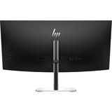 HP Series 5 Pro Écran de conférence WQHD USB-C 34 pouces - 534pm 34" Moniteur UltraWide incurvé Noir/argent, 1x DisplayPort, 1x HDMI, 2x USB-C, 3x USB-A, 1x RJ-45, 86,4 cm (34"), 3440 x 1440 pixels, Wide Quad HD, LCD, 5 ms, Noir