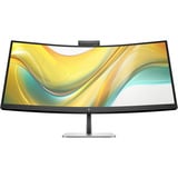 HP Series 5 Pro Écran de conférence WQHD USB-C 34 pouces - 534pm 34" Moniteur UltraWide incurvé  Noir/Argent, 86,4 cm (34"), 3440 x 1440 pixels, Wide Quad HD, LCD, 5 ms, Noir