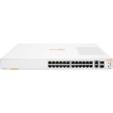 Hewlett Packard Enterprise Aruba Instant On 1960 24G 2XGT 2SFP+ Géré L2+ Gigabit Ethernet (10/100/1000) 1U Blanc, Switch a Hewlett Packard Enterprise company Aruba Instant On 1960 24G 2XGT 2SFP+, Géré, L2+, Gigabit Ethernet (10/100/1000), Full duplex, Grille de montage, 1U