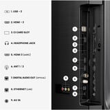 Hisense 50E7S 50" 4K Ultra HD TV QLED Noir, 127 cm (50"), 3840 x 2160 pixels, DLED, Smart TV, Wifi, Noir