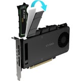 Icy Dock ExpressSlot Slide MB204MP-1B, Carte d'interface Noir