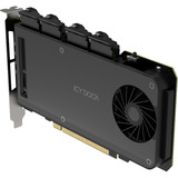 Icy Dock ExpressSlot Slide MB204MP-1B, Carte d'interface Noir