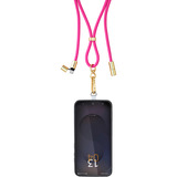 Intenso Cell Phone Charging Lanyard 7991004, Câble Néon rose