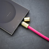 Intenso Cell Phone Charging Lanyard 7991004, Câble Néon rose