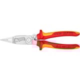 KNIPEX Pince pour installations électriques 13 96 200 isolées par gaines bi-matière, certifiées VDE