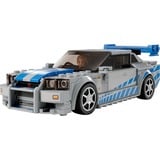 LEGO Champions de vitesse - 2 Fast 2 Furious Nissan Skyline GT-R (R34), Jouets de construction 