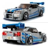 LEGO Champions de vitesse - 2 Fast 2 Furious Nissan Skyline GT-R (R34), Jouets de construction 