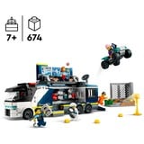 LEGO City - Le laboratoire de police scientifique mobile, Jouets de construction 60418