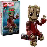 LEGO Marvel Super Heroes Groot en tenue de Ravager, Jouets de construction 