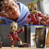 LEGO Marvel Super Heroes Groot en tenue de Ravager, Jouets de construction 