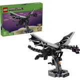 LEGO Minecraft Le Dragon de l'End, Jouets de construction 