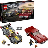 LEGO Speed Champions - Chevrolet Corvette C8.R Race Car et 1968 Chevrolet Corvette, Jouets de construction 76903