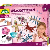 LENA Mascots Jouets de construction, Bricolage Bracelet, 6 an(s), Métal, 740 pièce(s)
