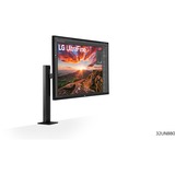 LG 32UN880K écran plat de PC 81,3 cm (32") 3840 x 2160 pixels 4K Ultra HD Noir 31.5" Moniteur  Noir, 81,3 cm (32"), 3840 x 2160 pixels, 4K Ultra HD, 5 ms, Noir