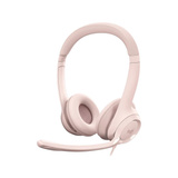 Logitech H390 casque on-ear rose fuchsia