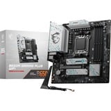 MSI B650M GAMING PLUS WIFI carte mère socket AM5 Noir/Argent, RAID, 2.5 Gb-LAN, Wi-Fi 6E, BT 5.3, Sound, µATX