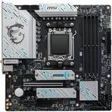 MSI B650M GAMING PLUS WIFI carte mère socket AM5 Noir/Argent, RAID, 2.5 Gb-LAN, Wi-Fi 6E, BT 5.3, Sound, µATX