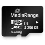 MediaRange 256 GB microSDXC, Carte mémoire Noir