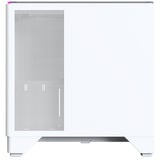 Montech  boîtier midi tower Blanc | 2x USB-A | 1x USB-C | RGB | Window