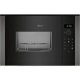 Neff HLAGD53G0 micro-onde Graphite Micro-onde combiné Intégré 25 L 900 W, Four à micro-ondes Noir/gris, Intégré, Micro-onde combiné, 25 L, 900 W, Écran integré, LED