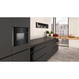 Neff HLAGD53G0 micro-onde Graphite Micro-onde combiné Intégré 25 L 900 W, Four à micro-ondes Noir/gris, Intégré, Micro-onde combiné, 25 L, 900 W, Écran integré, LED